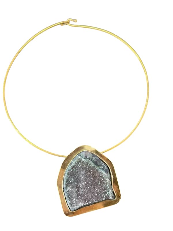 Collar Ana (Bronce y Amatista)